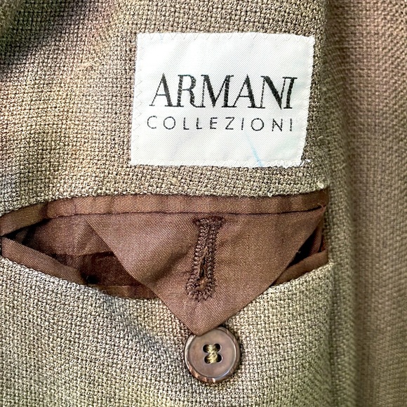 Brown Armani Collezioni wool jacket - Picture 11 of 12